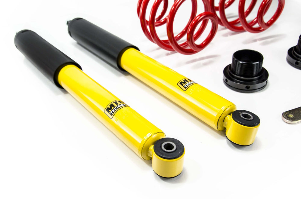 MTS Technik schroefset Street BMW 3 Compact (E36) 1994-2000 met camberplaten – Goud