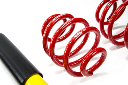 MTS Technik schroefset Street BMW 3 Compact (E36) 1994-2000 met camberplaten – Goud