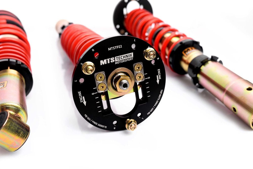 MTS Technik Schroefset Street BMW 3 (E21) 1975–1984 met camberplaten – Goud