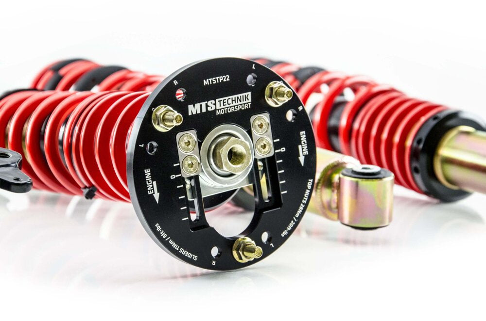 MTS Technik Schroefset Street BMW 3 (E21) 1975–1984 met camberplaten – Goud