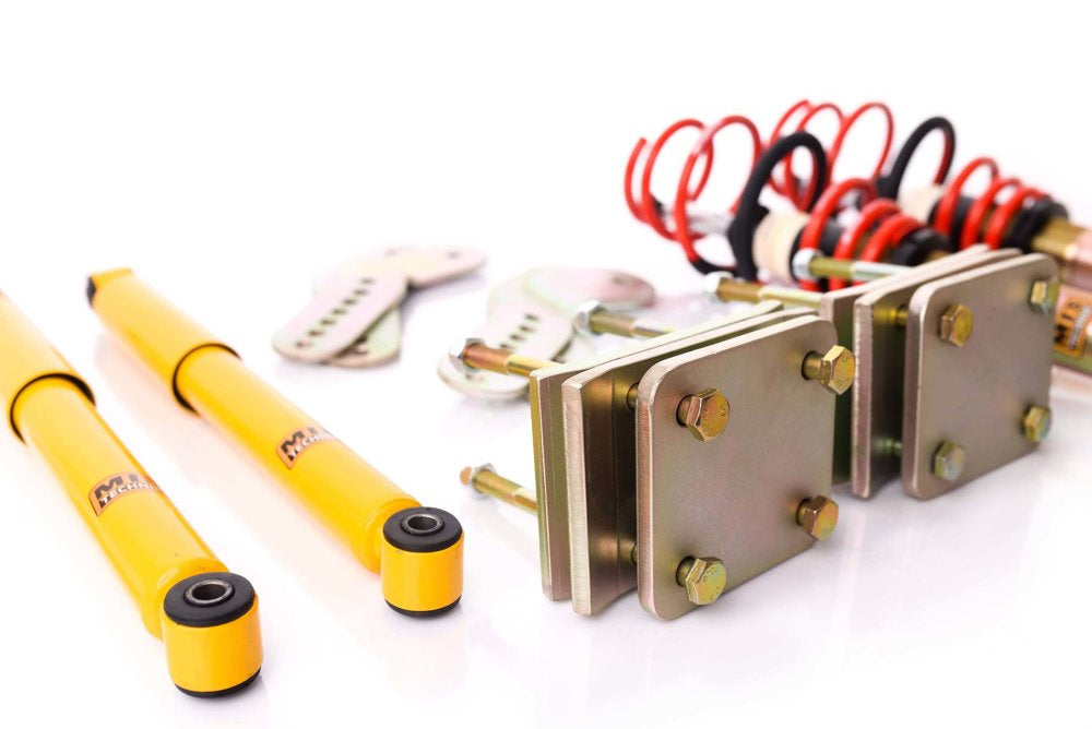 MTS Technik Schroefset Street Volkswagen Caddy IV Bestelwagen/MPV (SAA/SAH) 2015–2020 zonder camberplaten – Goud