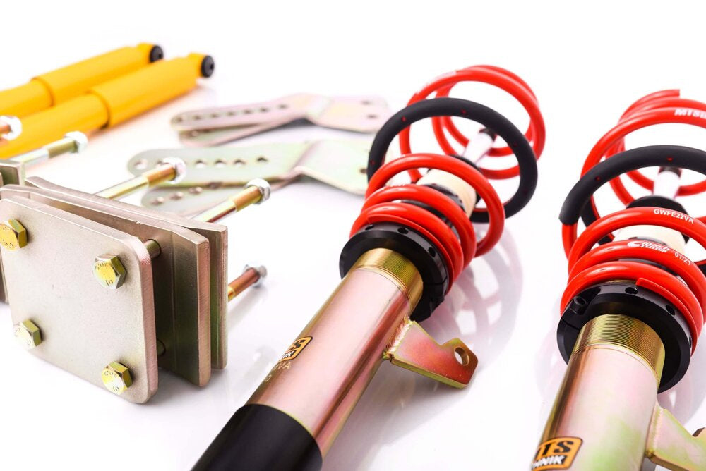 MTS Technik Schroefset Street Volkswagen Caddy IV MPV (SAB/SAJ) 2015–2020 zonder camberplaten – Goud