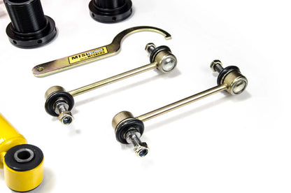 MTS Technik Schroefset Comfort BMW 3 (E46) 1997–2005 met camberplaten – Roestvrij staal (Inox)