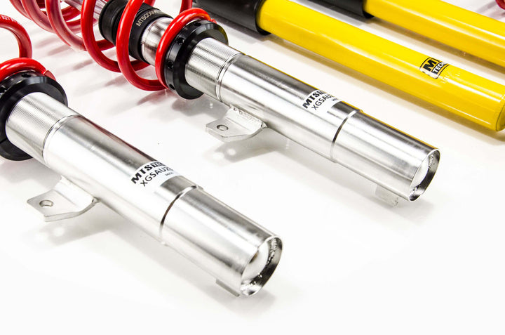 MTS Technik Schroefset Comfort Volkswagen Polo VI (AW/BZ/AE) 2017–2021 zonder camberplaten – Roestvrij staal (Inox)