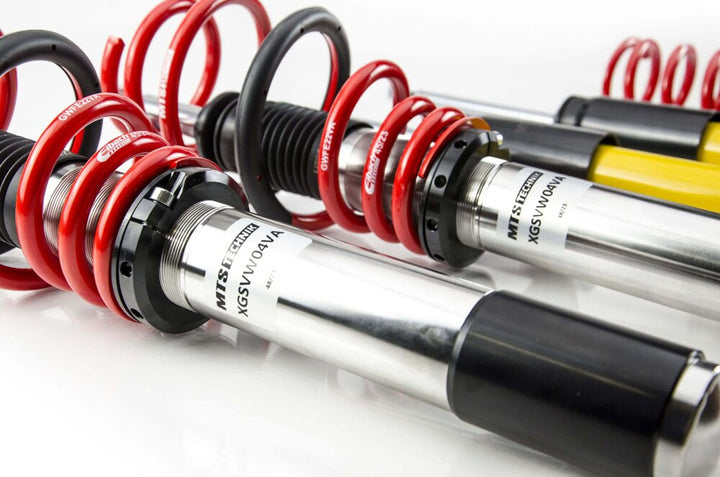 MTS Technik Stance Schroefset voor Audi TT (8J) 2006–2014 zonder camber plates – Inox (roestvrij staal)