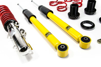 MTS Technik Stance Schroefset voor Audi TT (8N) 1998–2006 zonder camber plates – Inox (roestvrij staal)