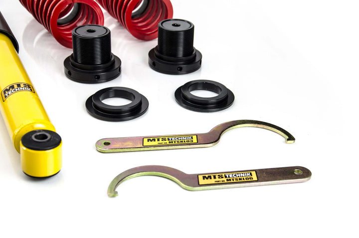 MTS Technik Schroefset Stance BMW 3 (E30) 1982–1991 met camberplaten – Goud