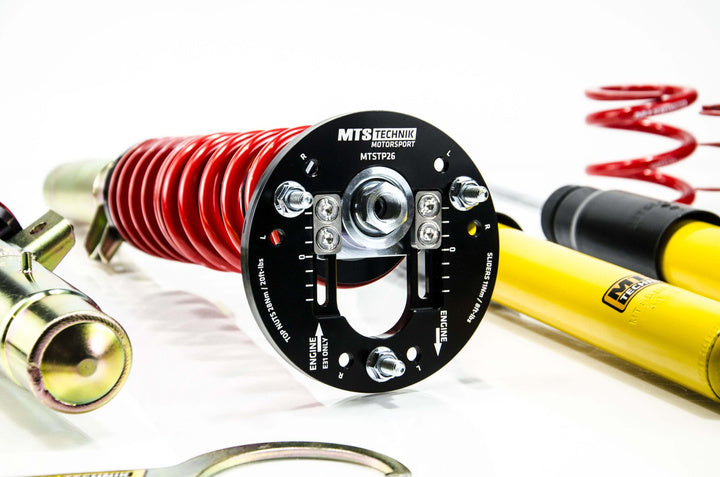 MTS Technik Schroefset Stance BMW 3 (E46) 1997–2005 met camberplaten – Goud