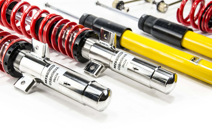 MTS Technik Schroefset Stance BMW 3 (E46) 1997–2005 zonder camberplaten – Roestvrij staal (Inox)