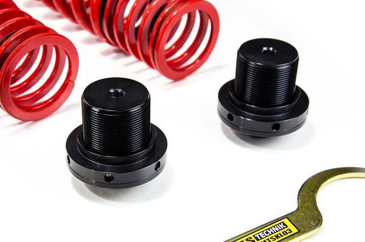 MTS Technik Schroefset Stance – BMW 3 (E90) 2004–2011 zonder camberplaten – Roestvrij staal (Inox)