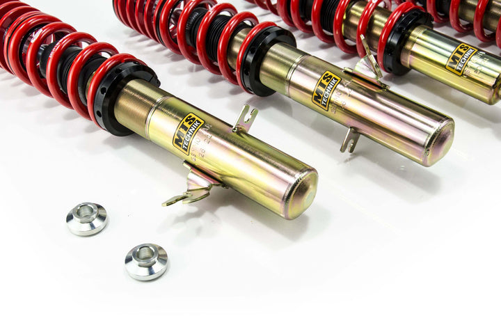 MTS Technik Stance Schroefset voor Mini Clubman (R55) 2007–2014 zonder camber plates – Goud