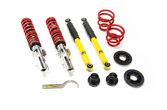 MTS Technik Street Schroefset voor Audi TT (8N) 1998–2006 zonder camber plates – Inox (roestvrij staal)