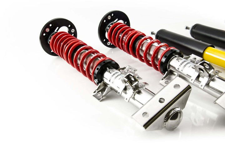 MTS Technik schroefset Street BMW 3 Compact (E36) 1994-2000 met camberplaten – roestvrij staal (Inox)