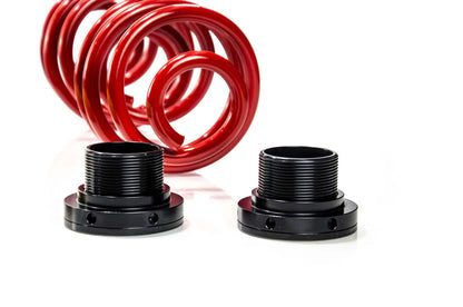 MTS Technik Schroefset Street BMW 3 (E30) 1982–1991 met camberplaten – Roestvrij staal (Inox)