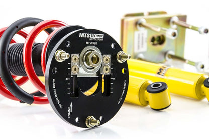 MTS Technik Schroefset Street Volkswagen Caddy IV MPV (SAB/SAJ) 2015–2020 met camberplaten – Goud