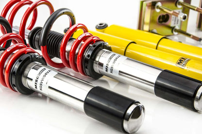 MTS Technik Schroefset Street Volkswagen Caddy IV MPV (SAB/SAJ) 2015–2020 zonder camberplaten – Roestvrij staal (Inox)