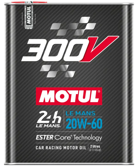 MOTUL RACING OIL 20W60 2L 300V LE MANS / ESTER CORE TECHNOLOGY