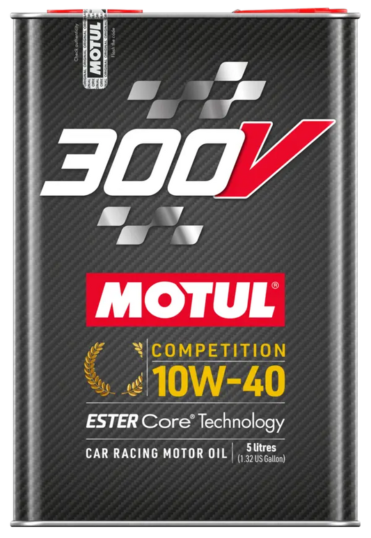 MOTUL RACING OIL 10W40 5L 300V / ESTER CORE TECHNOLOGY