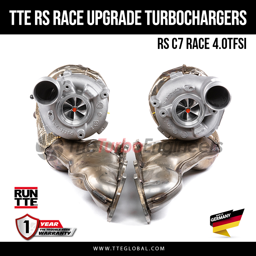 TTE RS C7 RACE upgrade turbo's 4.0 TFSI