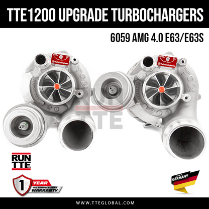 TTE1200 upgrade turbo's AMG E63