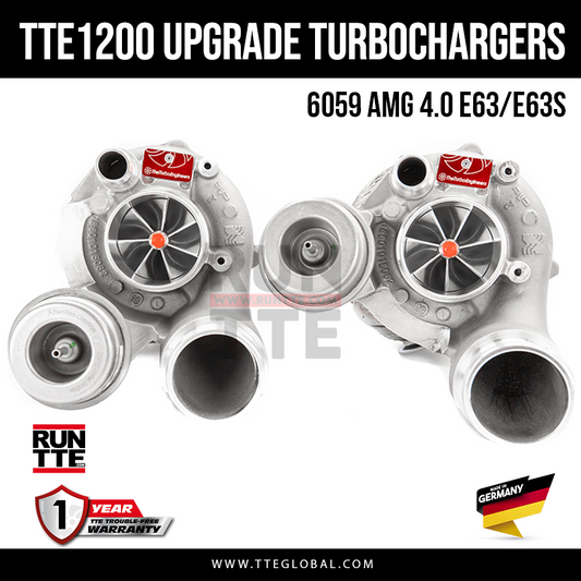 TTE1200 upgrade turbo's AMG E63