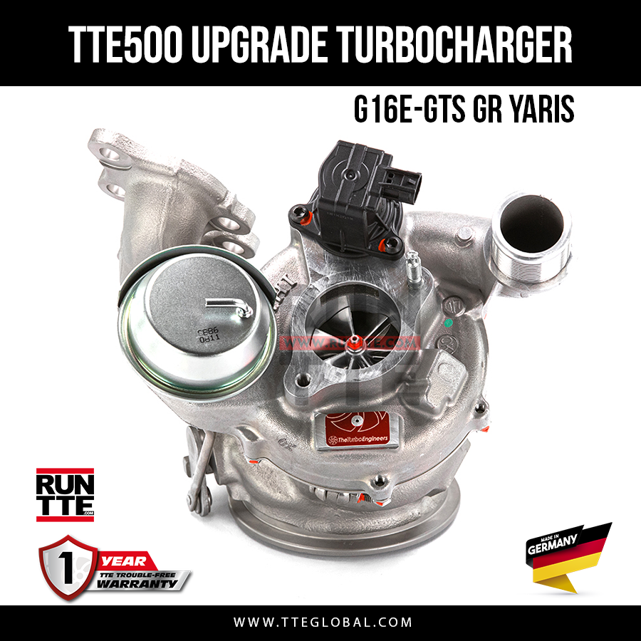 TTE500 upgrade turbo Toyota GR Yaris