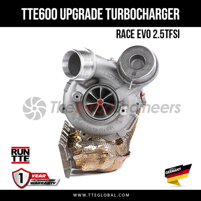 TTE600 RACE EVO upgrade turbo 2.5 TFSI