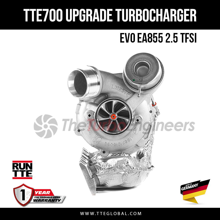TTE700 EVO upgrade turbo 2.5 TFSI