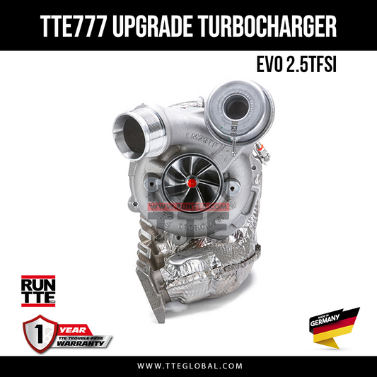 TTE777 EVO upgrade turbo 2.5 TFSI