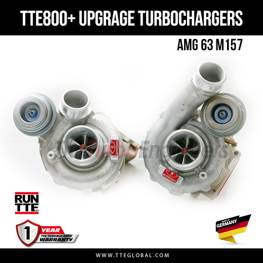 TTE800+ upgrade turbo's AMG M157